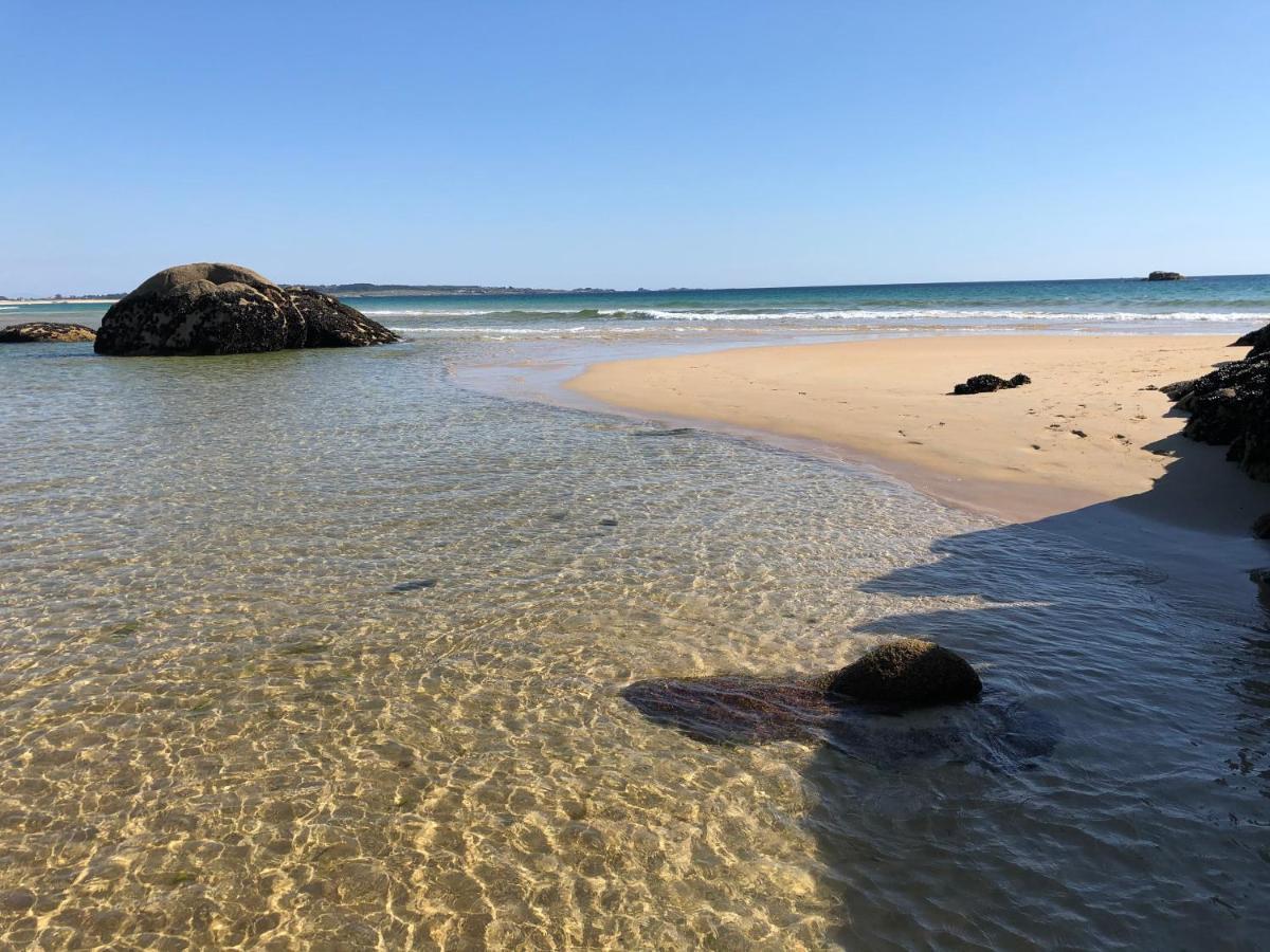 Apartamento Corrubedo Vistas Mar Y Playa Bagian luar foto